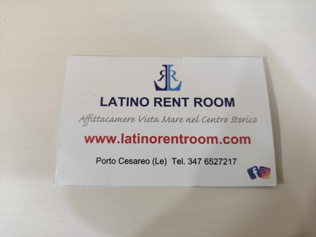 Latino Rent Room B&B Vista Mare Порто-Чезарео Экстерьер фото